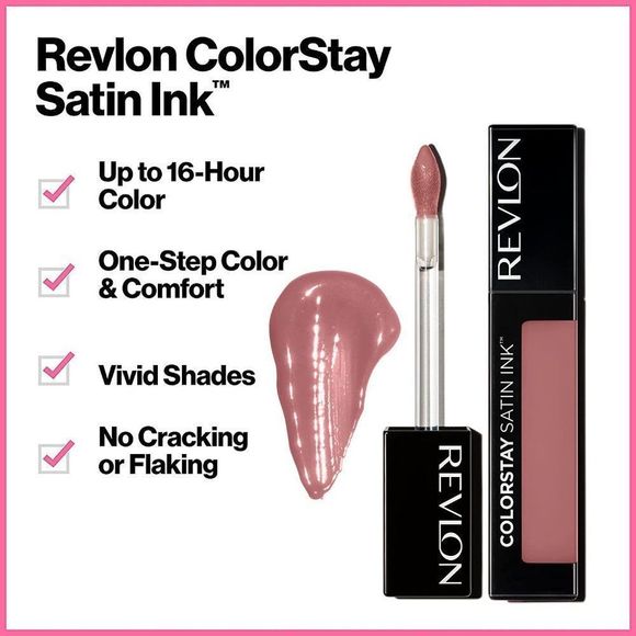 Revlon, Face Makeup, ColorStay Satin Ink Liquid Lipstick - Picture 4 of 8